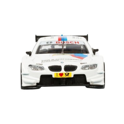 Машина "АВТОПАНОРАМА" BMW M3 DTM, 1/42, белый, инерция, откр. двери, в/к 17,5*12,5*6,5 см