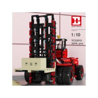 Радиоуправляемый конструктор RCM тяжёлый вилочный погрузчик (2015 деталей) Радиоуправляемый конструктор RCM тяжёлый вилочный погрузчик (2015 деталей)