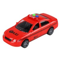 Машина AUTODRIVE Такси 15см инерц. на бат. со светом и звуком, красный, в/к 19,5*8,5*10,5 Машина AUTODRIVE Такси 15см инерц. на бат. со светом и звуком, красный, в/к 19,5*8,5*10,5