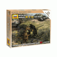 Сборные солдатики ZVEZDA Британская противотанковая пушка QF-2-pdr с расчетом, 1/72 Сборные солдатики ZVEZDA Британская противотанковая пушка QF-2-pdr с расчетом, 1/72