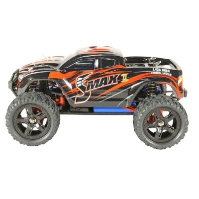 Радиоуправляемый монстр Remo Hobby SMAX Brushless UPGRADE V2.0 (красный) 4WD 2.4G 1/16 RTR