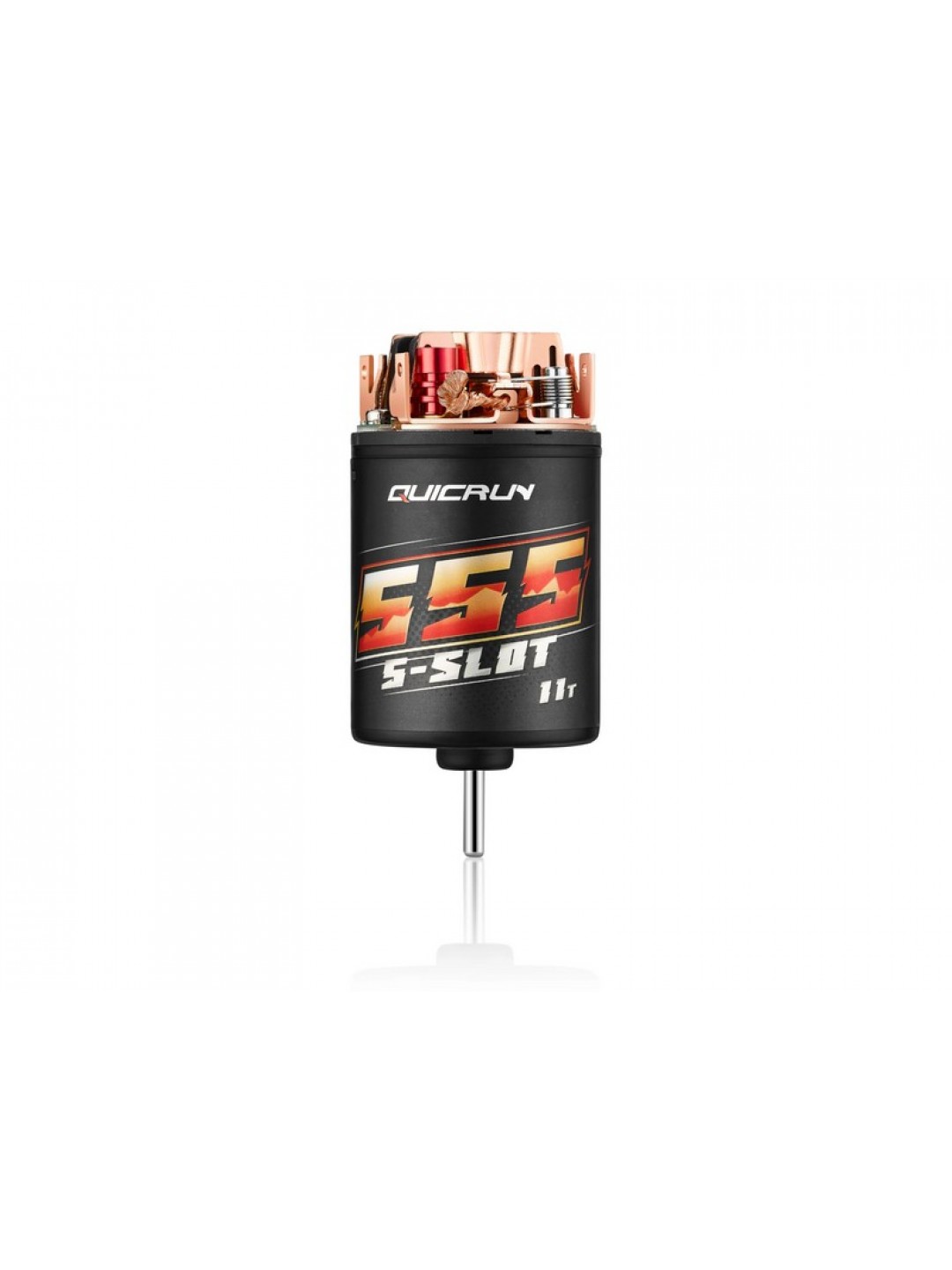 Коллекторный мотор Hobbywing QUICRUN Brushed 555-11T (11TKV, 3,175/16,2мм, 1/10)