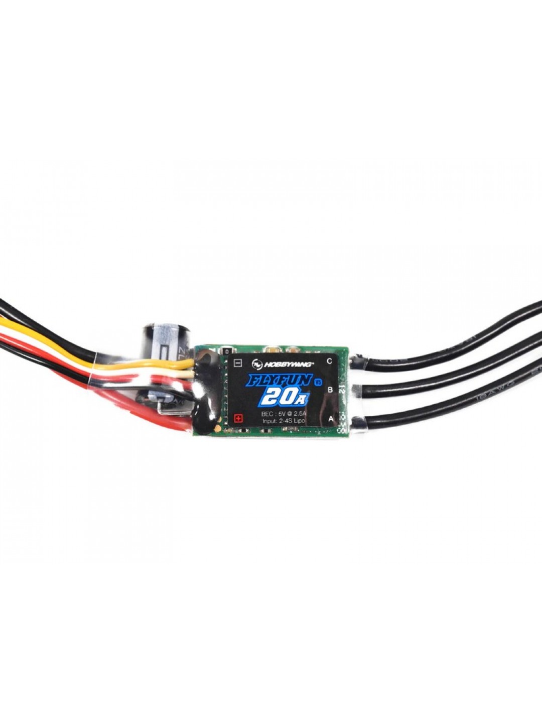 Бесколлекторный регулятор Hobbywing Flyfun-20A-V5 (20A-30A, Aircraft)