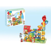 Конструктор Pilage Крутой спуск (209 деталей), лабиринт с шариками и воронками Конструктор Pilage Крутой спуск (209 деталей), лабиринт с шариками и воронками