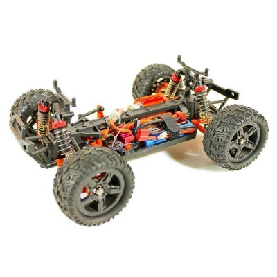 Радиоуправляемый монстр Remo Hobby SMAX UPGRADE (красный) 4WD 2.4G 1/16 RTR