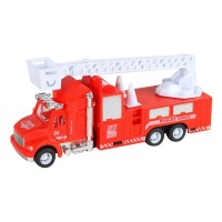 Машина AUTODRIVE Пожарная с подъемником 21см инерционная, в/п 28,4*7,5*22,5см, , Машина AUTODRIVE Пожарная с подъемником 21см инерционная, в/п 28,4*7,5*22,5см, ,
