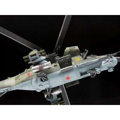 Сборная модель ZVEZDA Советский ударный вертолёт МИ-24П, 1/72