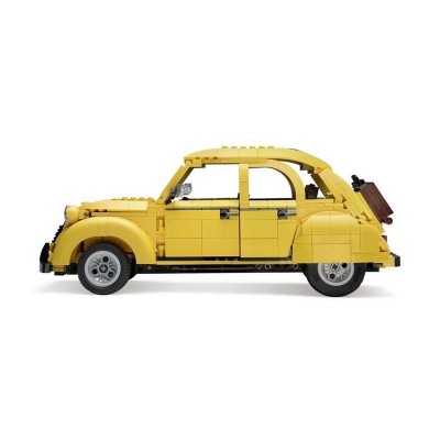 Конструктор CADA ретроавтомобиль Citroen 2CV 1/12 (1238 деталей)