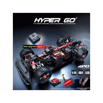 Радиоуправляемая машина для дрифта MJX Hyper Go 14303 Citroen C3 Brushless 4WD 2.4G LED 1/14 RTR