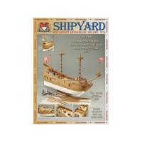 Сборная картонная модель Shipyard флейт Schwarzer Rabe (№39), 1/96