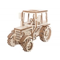 Деревянный конструктор Lemmo Трактор, 73 детали Деревянный конструктор Lemmo Трактор, 73 детали