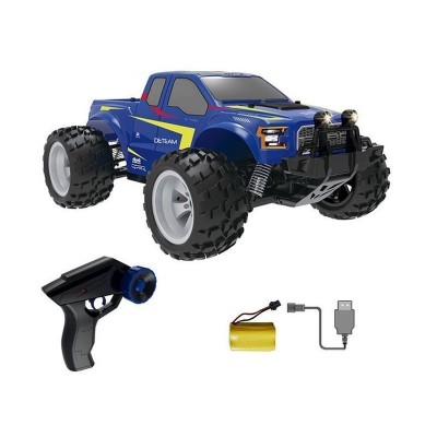 Радиоуправляемый монстр Double Eagle Ford F-150 Raptor (синий) 1:18 4WD 2.4G RTR