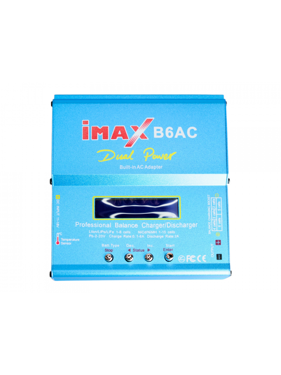 Универсальное зарядное устройство G.T.Power iMax B6AC 80Вт