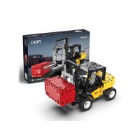 Конструктор CADA вилочный погрузчик (388 деталей) Конструктор CADA вилочный погрузчик (388 деталей)