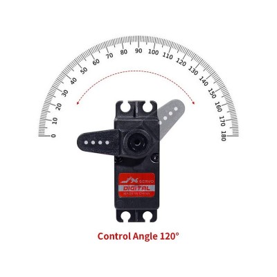 Сервомашинка цифровая JX Servo CLS5830HV (58г/30.3/0.09/8.4V) влагозащищенная