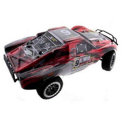 Радиоуправляемый шорт-корс Remo Hobby 9EMU (красный) 4WD 2.4G 1/8 RTR