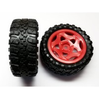 Колеса в сборе для багги и шорт-корса Remo Hobby 1/16, тюнинг Колеса в сборе для багги и шорт-корса Remo Hobby 1/16, тюнинг