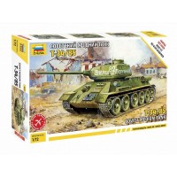 Сборная модель ZVEZDA Советский средний танк Т-34/85 (сборка без клея), 1/72 Сборная модель ZVEZDA Советский средний танк Т-34/85 (сборка без клея), 1/72