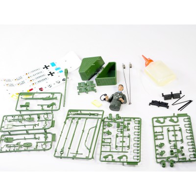 Комплект аксессуаров для танка Leopard 2A6 (полный комплект), неокрашен. Комплект аксессуаров для танка Leopard 2A6 (полный комплект), неокрашен.