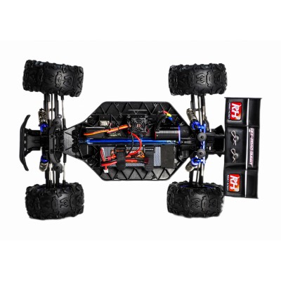 Радиоуправляемая трагги Remo Hobby EVO-R Brushless (зеленая) 4WD 2.4G 1/8 RTR