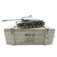 Радиоуправляемый танк Taigen 1/16 ИС-2 модель 1944, СССР, зеленый, (для ИК боя) V3.0 2.4G RTR Радиоуправляемый танк Taigen 1/16 ИС-2 модель 1944, СССР, зеленый, (для ИК боя) V3.0 2.4G RTR