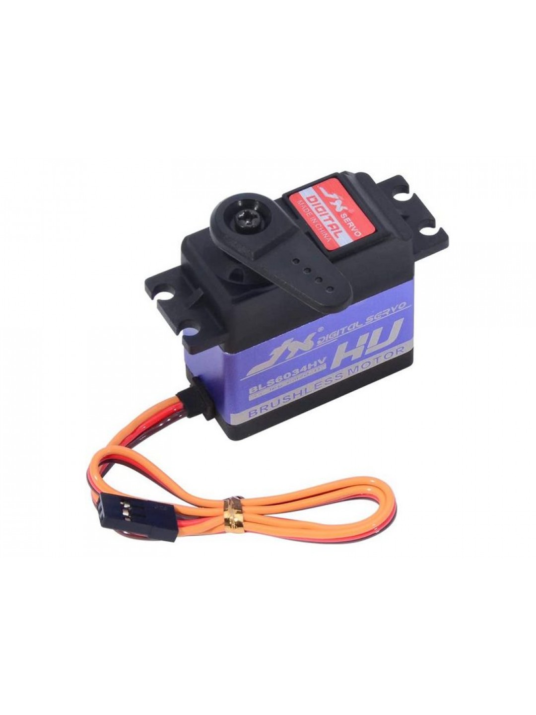 Сервомашинка цифровая JX Servo BLS6034HV (60г/33.7/0.11/7.4V) бесколлекторная, Ecoboost