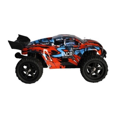 Радиоуправляемая трагги Remo Hobby S EVO-R V2.0 (красный) 4WD 2.4G 1/16 RTR