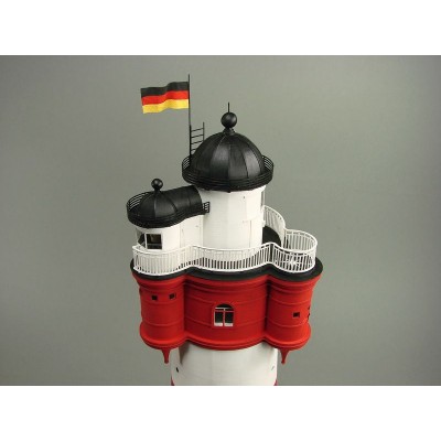 Сборная картонная модель Shipyard маяк Roter Sand Lighthouse (№46), 1/87