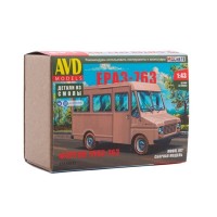 Сборная модель AVD Фургон ЕРАЗ-763, 1/43 Сборная модель AVD Фургон ЕРАЗ-763, 1/43
