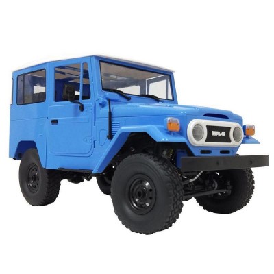 Радиоуправляемая машина WPL японский внедорожник FJ40 (голубая) 4WD 2.4G 1/16 RTR