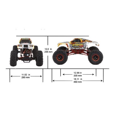 Радиоуправляемый краулер Remo Hobby Mountain Lion Xtreme 4WD 2.4G 1/10 RTR