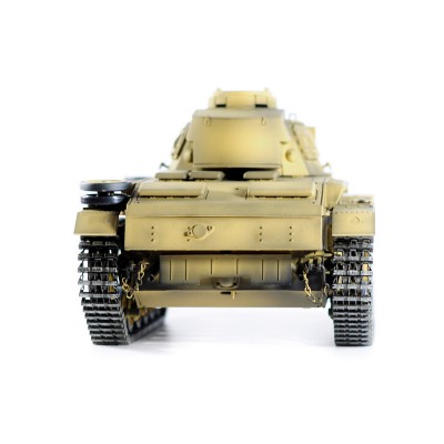 Р/У танк Taigen 1/16 Panzerkampfwagen III (Германия) дым, свет (для ИК боя) V3 2.4G RTR пустыня