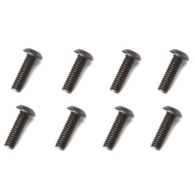 Винт с головкой под шестигранник, полукруглый М2.5х6мм, 8 шт. Винт с головкой под шестигранник, полукруглый М2.5х6мм, 8 шт.