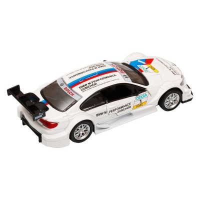 Машина "АВТОПАНОРАМА" BMW M3 DTM, 1/42, белый, инерция, откр. двери, в/к 17,5*12,5*6,5 см