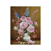 Картина по номерам на дереве 40х50 БУЗИН. СВЕЖИЙ БУКЕТ (25 цветов) Картина по номерам на дереве 40х50 БУЗИН. СВЕЖИЙ БУКЕТ (25 цветов)