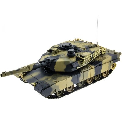 Р/У танк Heng Long 1/24 Battle M1A1 ABRAMS, стреляет шариками, RTR