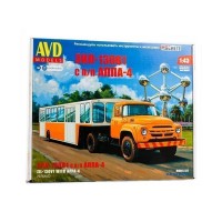 Сборная модель AVD ЗИЛ-130В1 с п/п АППА-4 Сборная модель AVD ЗИЛ-130В1 с п/п АППА-4