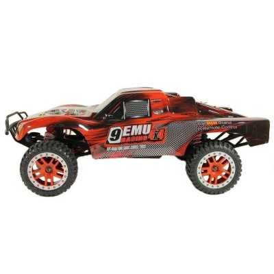 Радиоуправляемый шорт-корс Remo Hobby 9EMU Brushless (красный) 4WD 2.4G 1/8 RTR