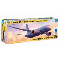 Сборная модель ZVEZDA Пассажирский авиалайнер Боинг 787-9 «Дримлайнер», 1/144 Сборная модель ZVEZDA Пассажирский авиалайнер Боинг 787-9 «Дримлайнер», 1/144