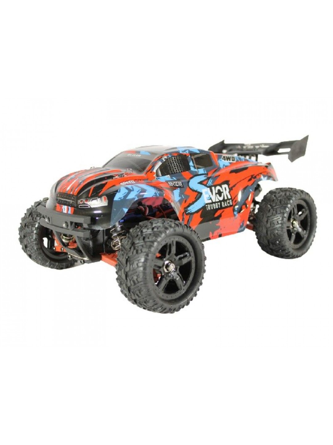Радиоуправляемая трагги Remo Hobby S EVO-R Brushless UPGRADE V2.0 (красный) 4WD 2.4G 1/16 RTR