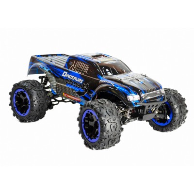 Радиоуправляемый монстр Remo Hobby Dinosaurs Master Brushless (синий) 4WD 2.4G 1/8 RTR