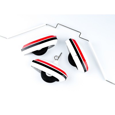 Шасси для самолета Top RC 500 Class Cessna 182 4СH (красный), комплект Шасси для самолета Top RC 500 Class Cessna 182 4СH (красный), комплект