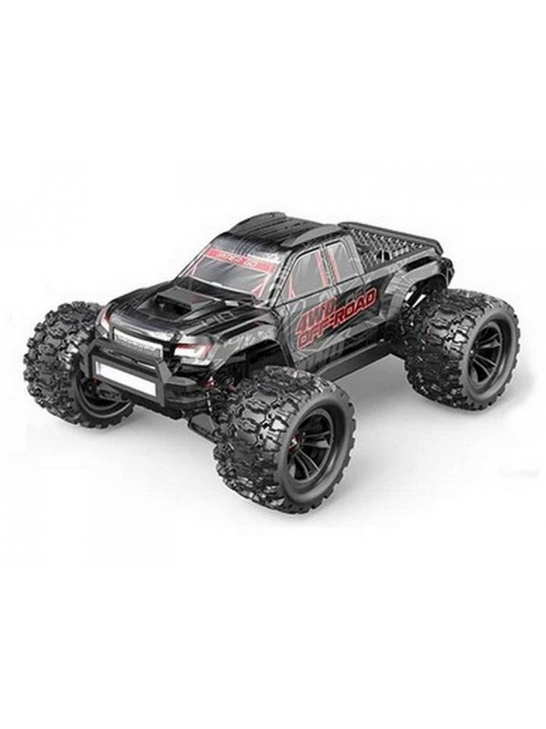 Радиоуправляемый монстр MJX Hyper Go 10208 (черный) Brushless 4WD 2.4G LED 1/10, без ЗУ и акб