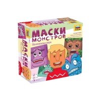 Настольная игра ZVEZDA "Маски монстров", детская