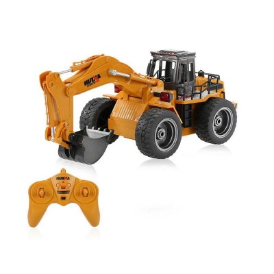 Радиоуправляемый экскаватор HUI NA TOYS 2.4G 6CH 1/18 RTR