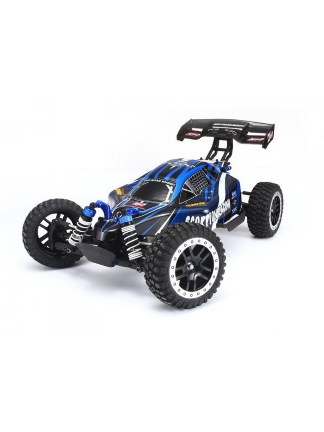 Радиоуправляемая багги Remo Hobby Scorpion Brushless (синяя) 4WD 2.4G 1/8 RTR
