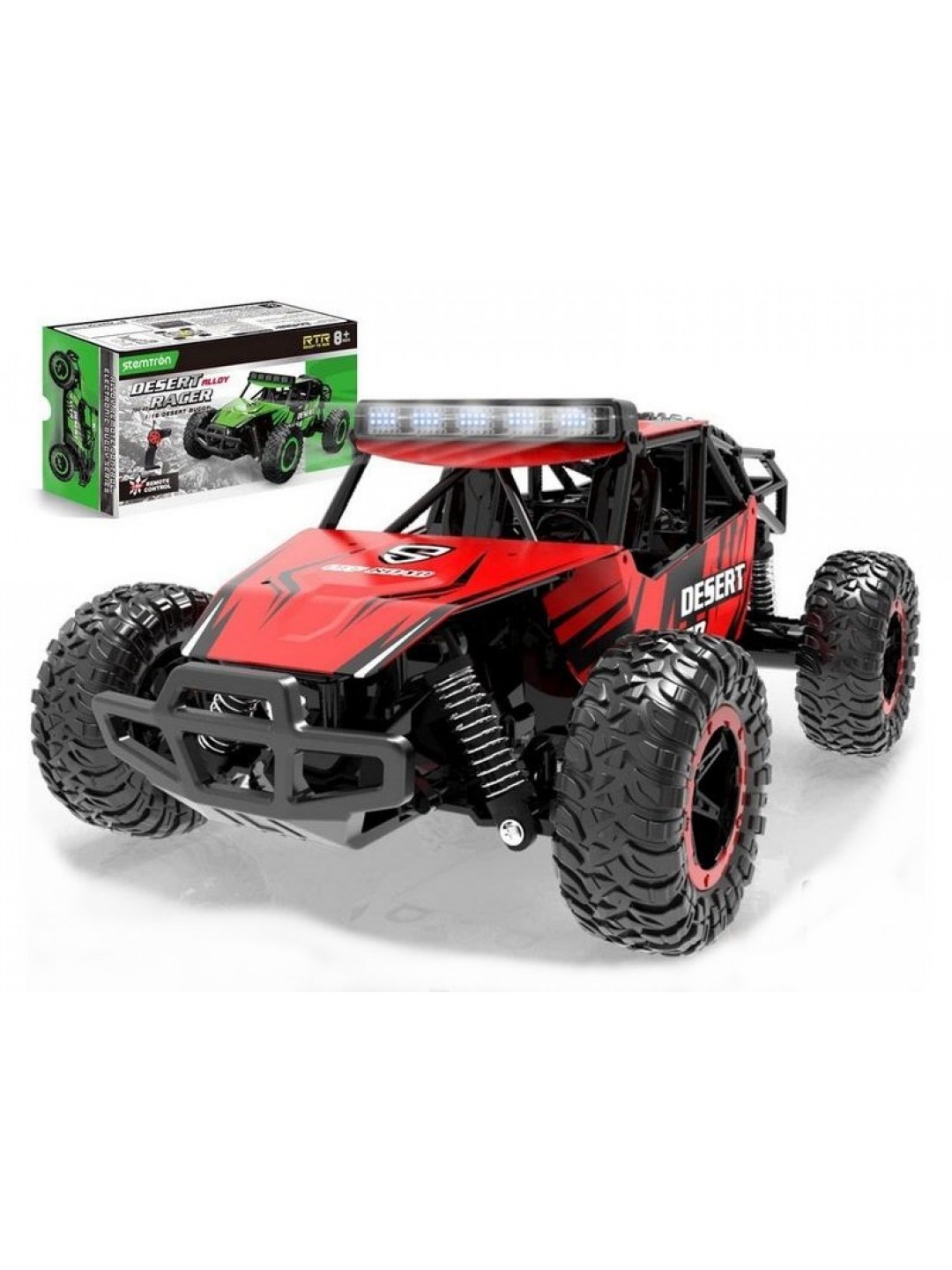 Радиоуправляемый внедорожник Volantex RC Desert King красный 4WD 2.4G 1/16 RTR