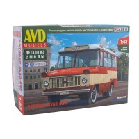 Сборная модель AVD Автобус Куаз-985, 1/43 Сборная модель AVD Автобус Куаз-985, 1/43