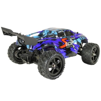 Радиоуправляемая трагги Remo Hobby S EVO-R Brushless V2.0 (синяя) 4WD 2.4G 1/16 RTR