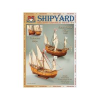 Сборные бумажные модели Shipyard каракка Santa Maria и каравелла Nina (№65), 1/96 Сборные бумажные модели Shipyard каракка Santa Maria и каравелла Nina (№65), 1/96